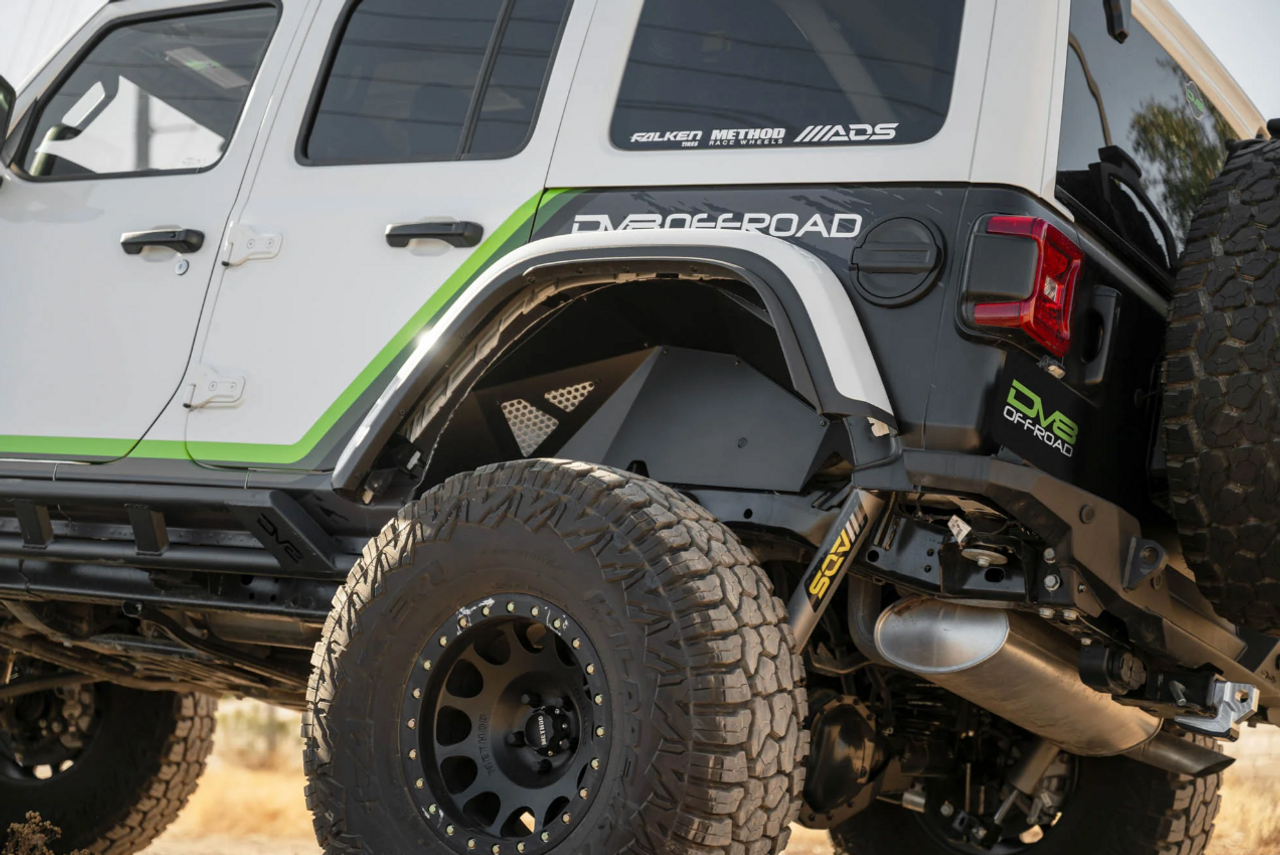 DV8 Offroad INFEND-06RB Rear Inner Fenders for Jeep Wrangler JL 2018+