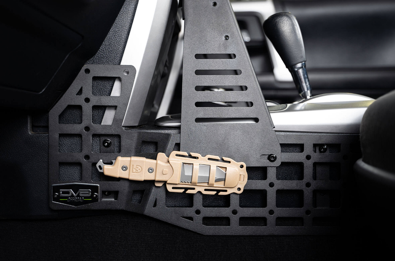 DV8 Offroad CCT3-01 Center Console MOLLE Panels & Device Mount for Toyota 4Runner 2010-2024 DV8 Offroad CCT3-01 Center Console MOLLE Panels & Device Mount for Toyota 4Runner 2010-2024