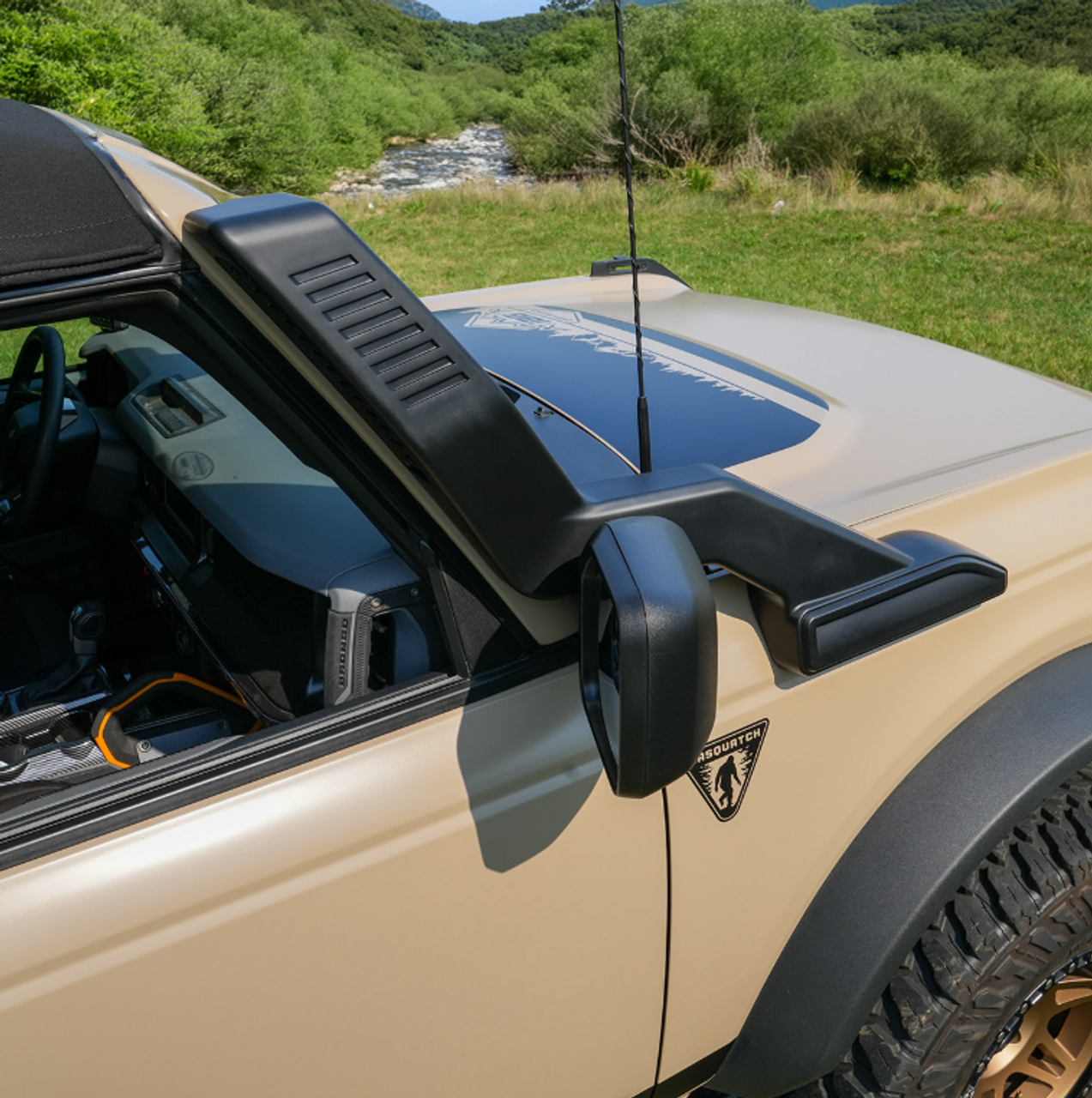 IAG Off-Road IAG-BDY-F3214 Intake Snorkel for Ford Bronco 2021+