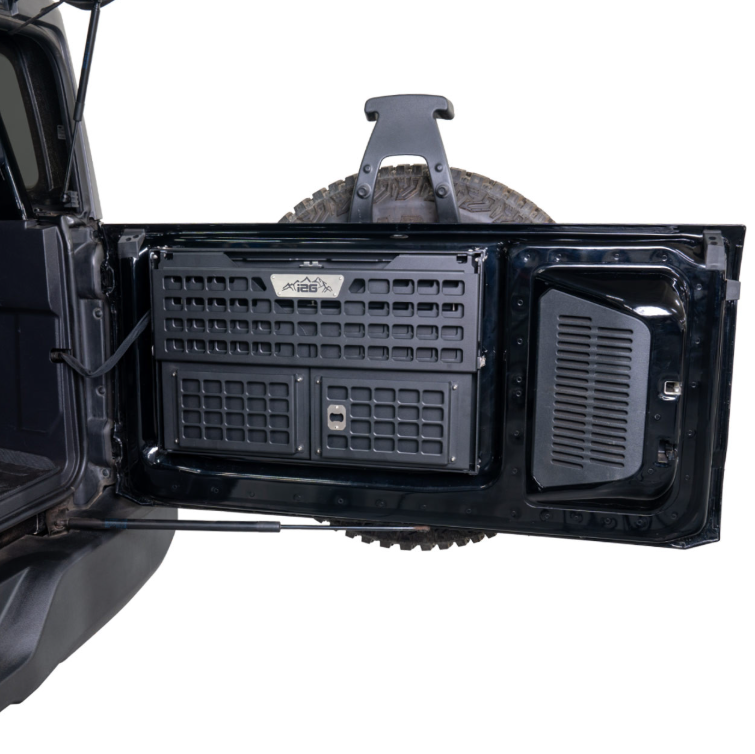 IAG Off-Road IAG-ACC-F3181 Aluminum Multilevel Tailgate Table for Ford Bronco 2021+