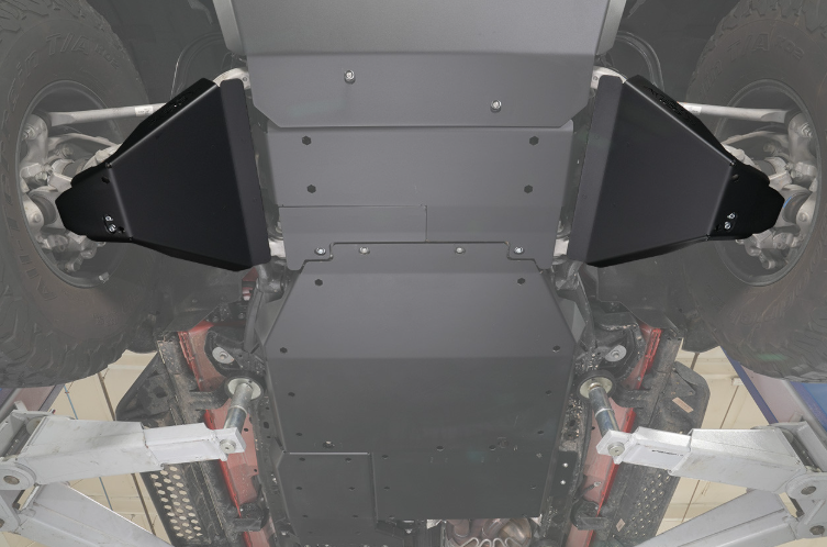 IAG Off-Road IAG-BDY-F2322 Rock Armor Complete Skid Plate Set for Ford Bronco Raptor 2022+