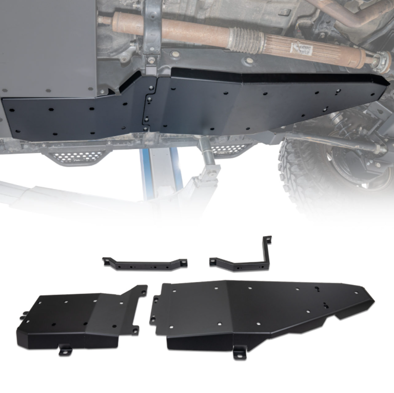 IAG Off-Road IAG-BDY-F2304 Rock Armor Fuel Tank Skid Plate for Ford Bronco 2 Door 2021+