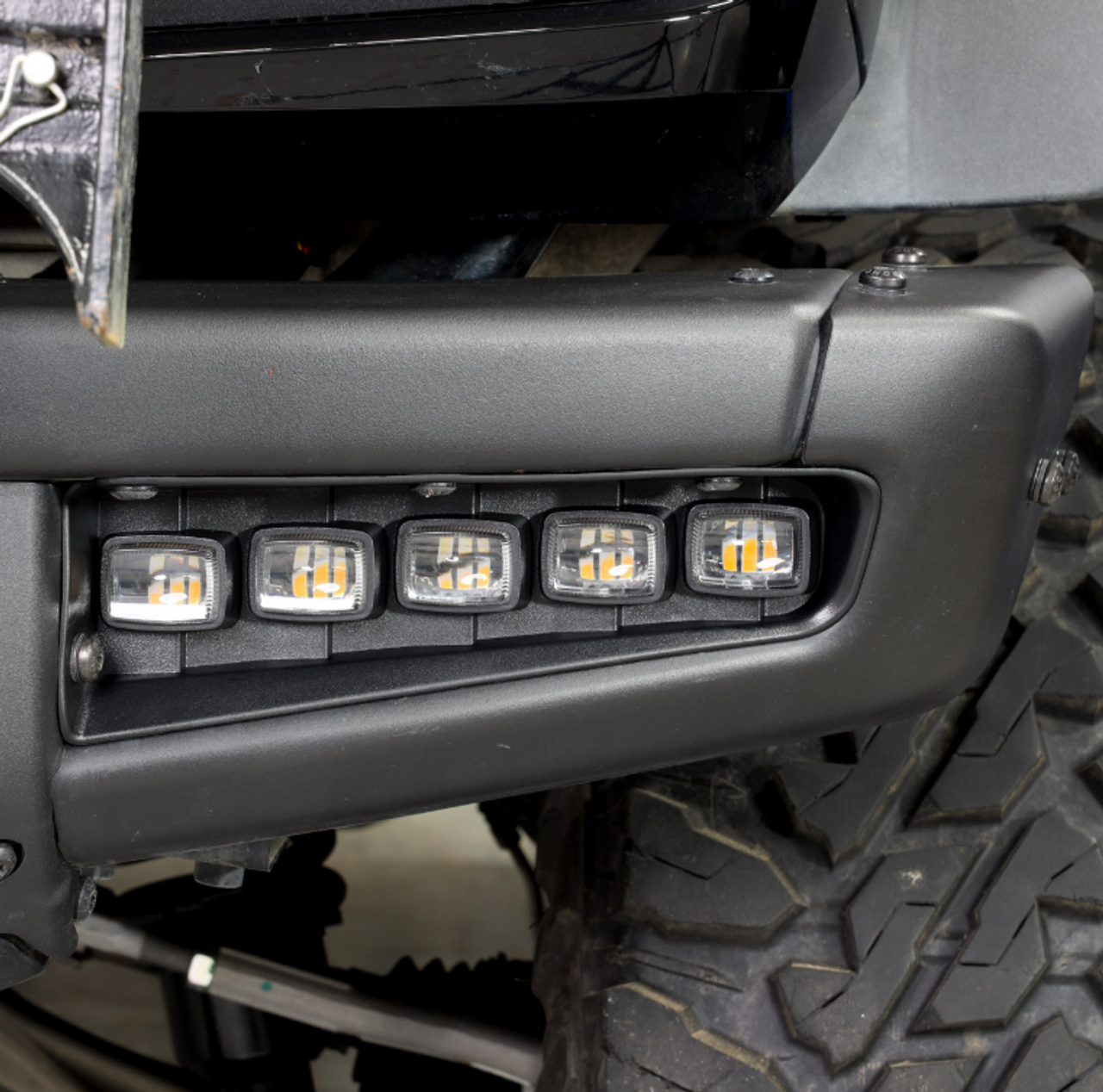 IAG Off-Road IAG-BDY-F3134 I-Line 5 Lamp Bumper Indicator Light Kit for Ford Bronco 2021+