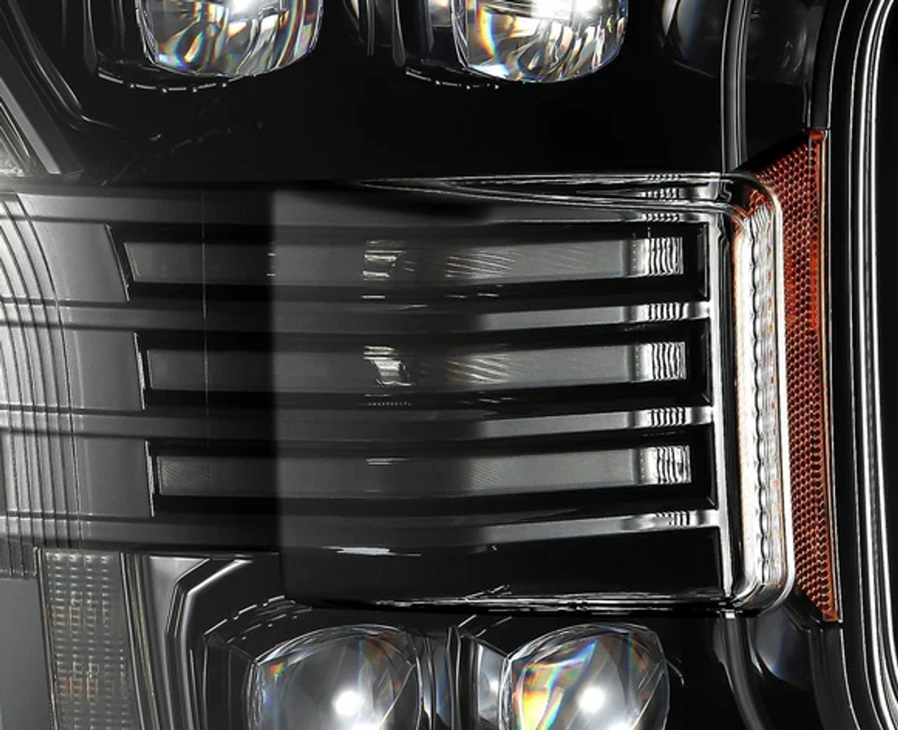 AlphaRex 880182 NOVA-Series LED Projector Headlights in Black for Ford F150 2018-2020