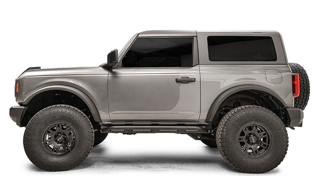 Fab Fours FB21-G5252-1 Tube Rock Sliders for Ford Bronco 2 Door 2021+