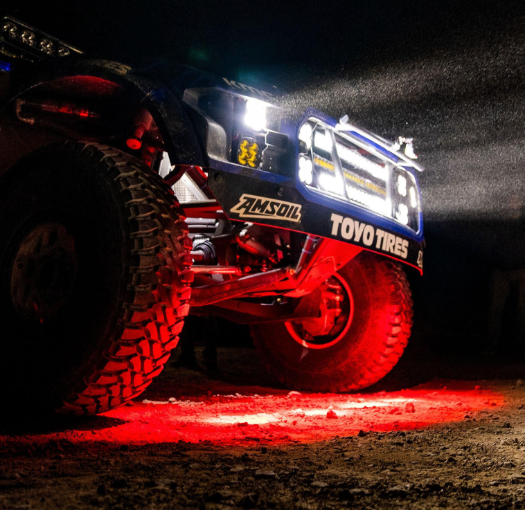 Baja Designs 54-0120-RD S2 LED Auxiliary Light Pod Universal Spot/Clear