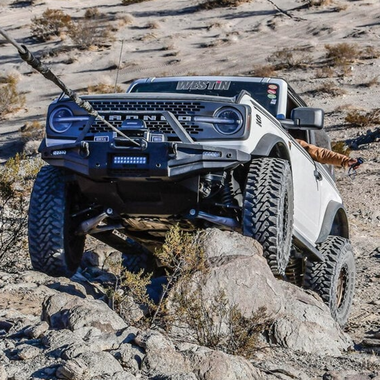 Westin Automotive 59-721255 XTS Front Bumper Skid Plate for Ford Bronco 2021+ Westin Automotive 59-721255 XTS Front Bumper Skid Plate for Ford Bronco 2021+