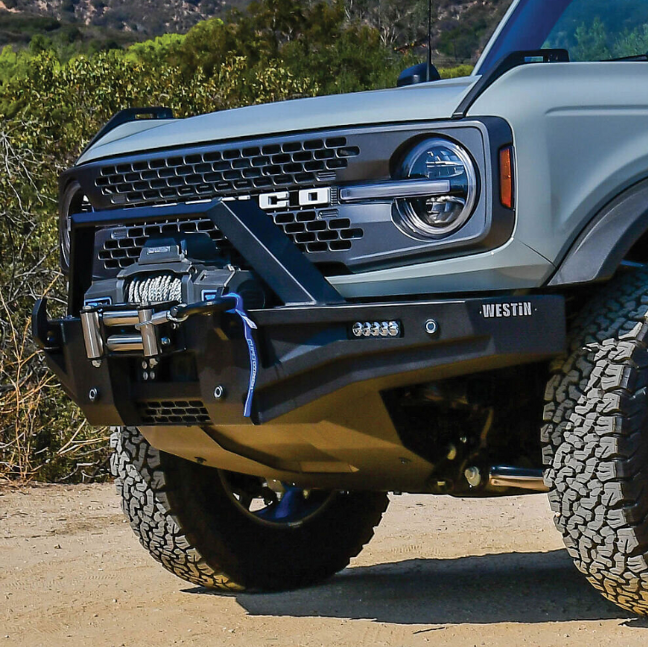 Westin Automotive 59-741255 XTS Angular Bull Bar for Ford Bronco 2021+ Westin Automotive 59-741255 XTS Angular Bull Bar for Ford Bronco 2021+