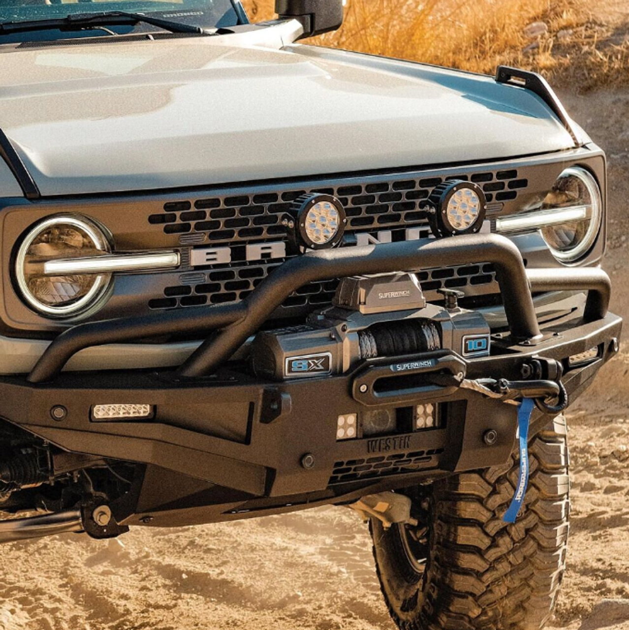 Westin Automotive 59-731255 XTS Round Bull Bar for Ford Bronco 2021+ Westin Automotive 59-731255 XTS Round Bull Bar for Ford Bronco 2021+