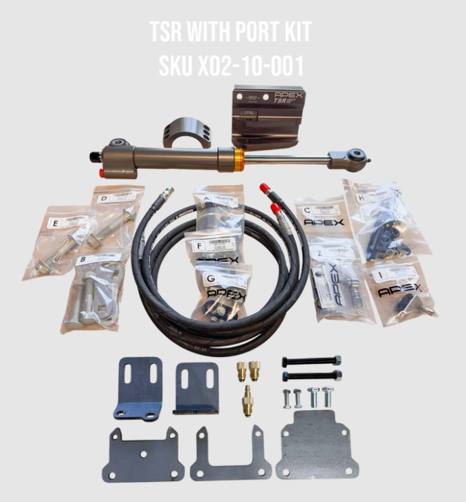 APEX X02-10-003 TSR Through Shaft Ram for Jeep Wrangler JL & Gladiator JT 2018+