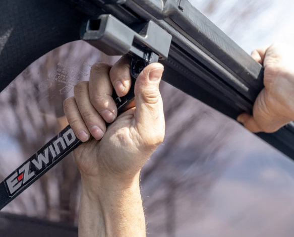 EZ 4x4 1918 0065 EZWindow for Slanted Soft Top for Jeep Wrangler JL 4 Door 2018+