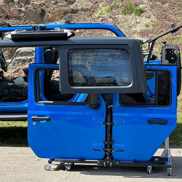 EZ 4x4 1900 0074 Hard Top Remover Lift for Jeep Wrangler TJ, JK & JL and Ford Bronco 4 Door 1997+