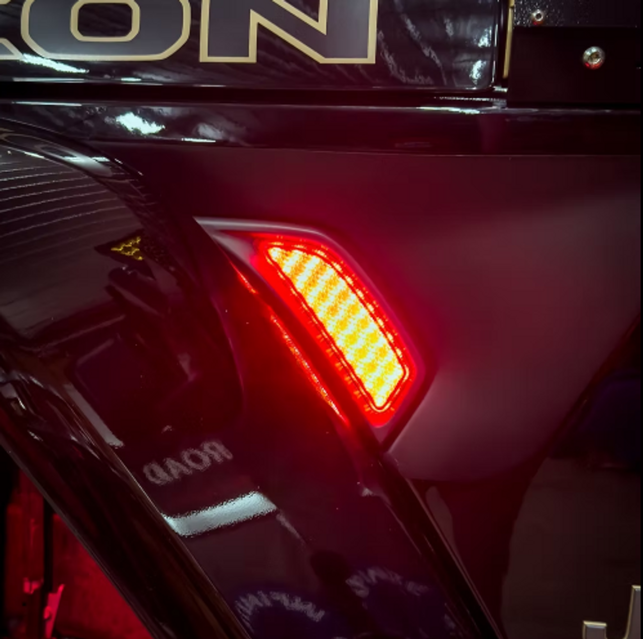 Infinite Offroad JP-VENT-5P RGB+W Side Marker Fender Vent Kit for Jeep Wrangler JL & Gladiator JT 2018+