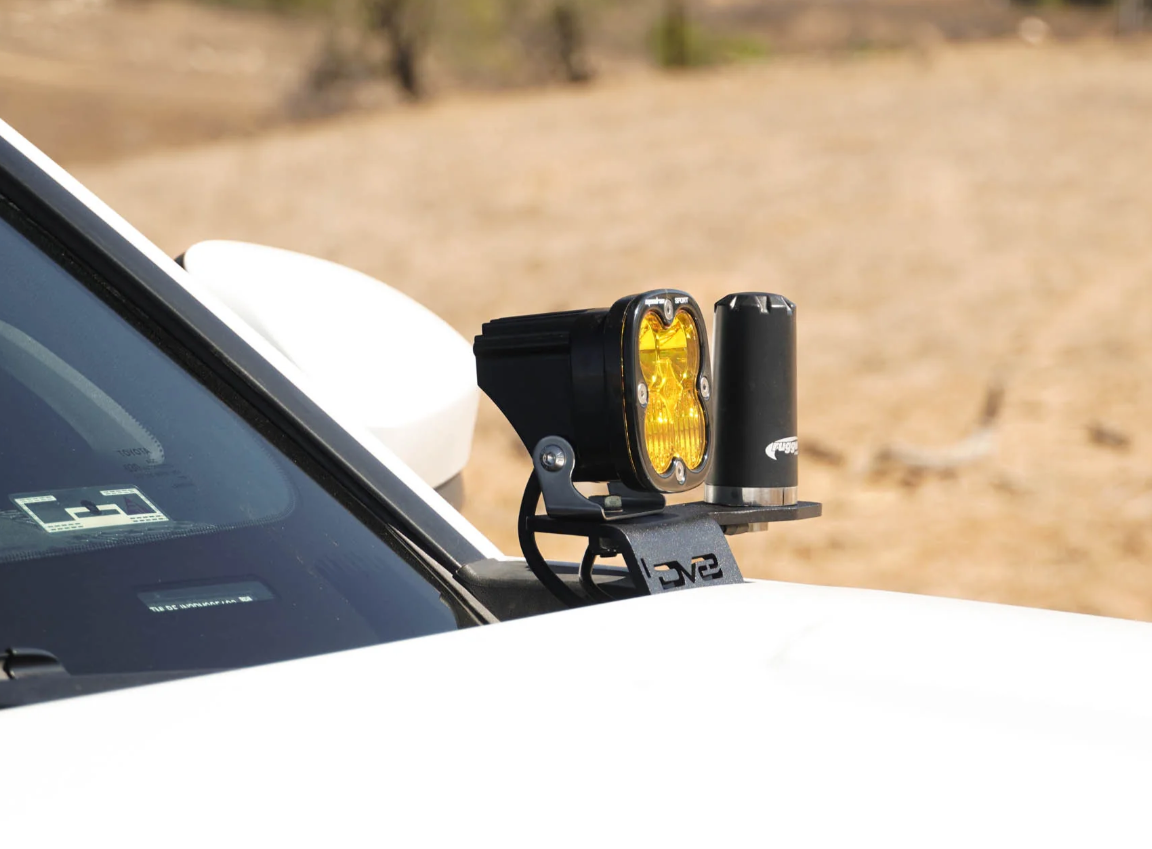 DV8 Offroad LBTT1-01 Ditch Light Brackets for Toyota Tacoma 2024+