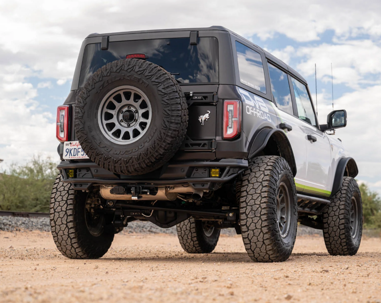 DV8 Offroad RBBR-08 Rear Tube Bumper for Ford Bronco 2021+