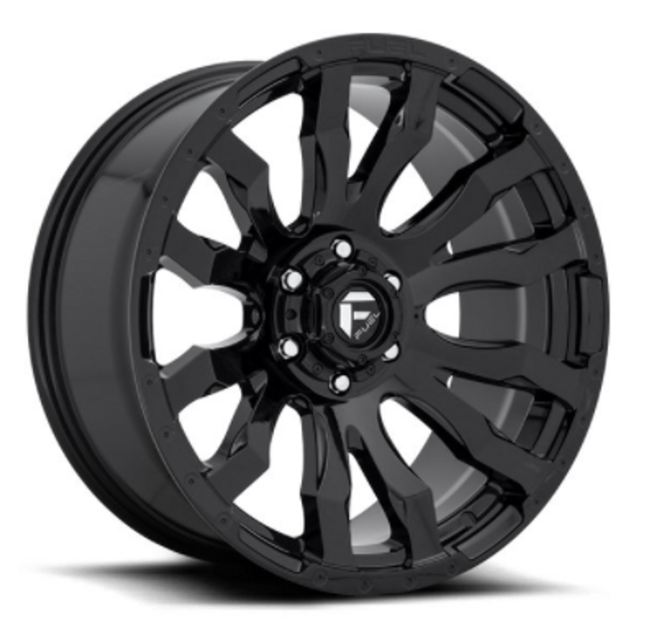 Fuel Blitz D675 Wheel 20x9 in Gloss Black
