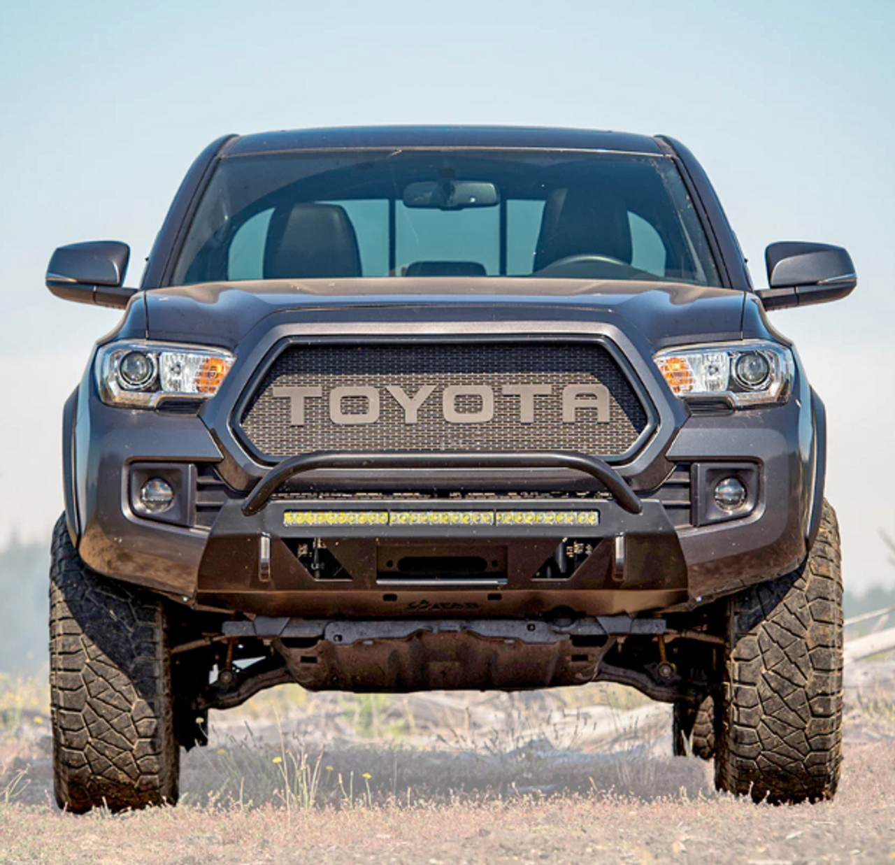 C4 Fabrication 1200-1116-30-NB Lo-Pro Front Winch Bumper for Toyota Tacoma 2016-2023 C4 Fabrication 1200-1116-30-NB Lo-Pro Front Winch Bumper for Toyota Tacoma 2016-2023