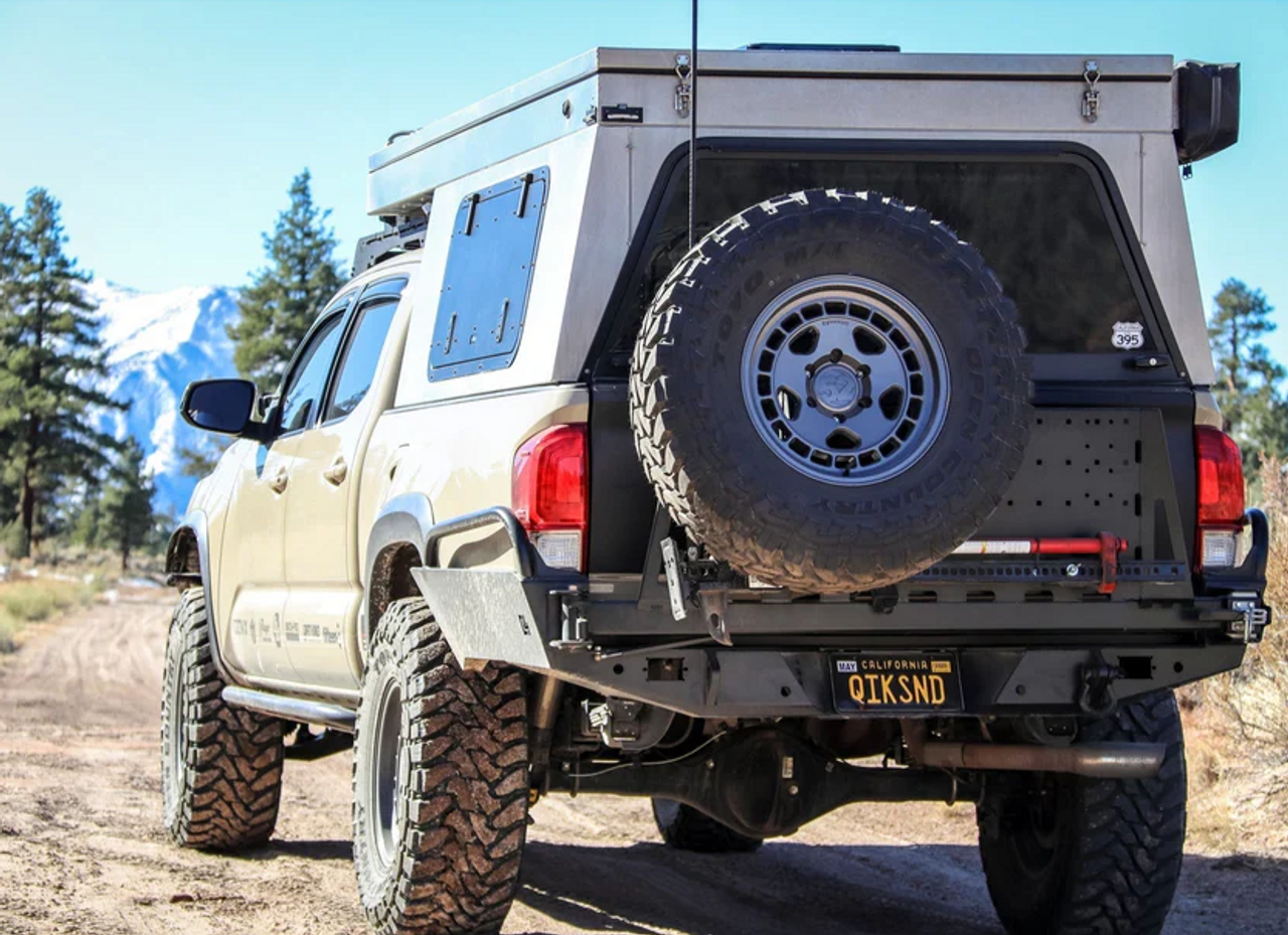 C4 Fabrication 1200-4316-HC-NS Overland Series High Clearance Rear Bumper for Toyota Tacoma 2016-2023 C4 Fabrication 1200-4316-HC-NS Overland Series High Clearance Rear Bumper for Toyota Tacoma 2016-2023