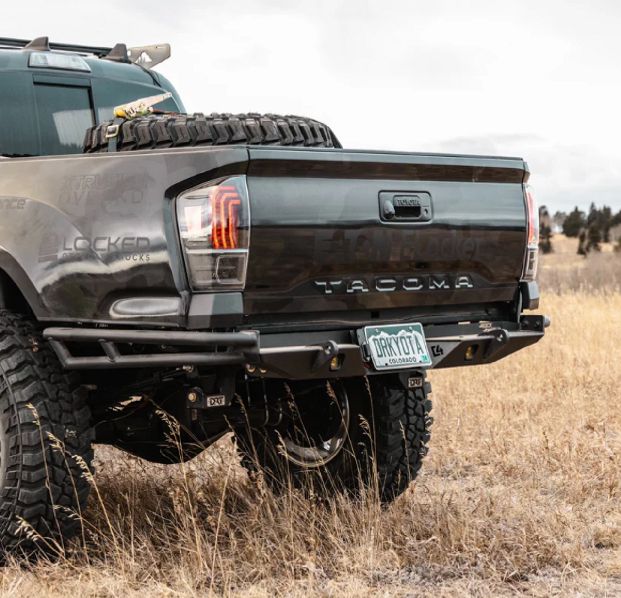 C4 Fabrication 1200-4516-P Rock Runner High Clearance Rear Bumper for Toyota Tacoma 2016-2023 C4 Fabrication 1200-4516-P Rock Runner High Clearance Rear Bumper for Toyota Tacoma 2016-2023