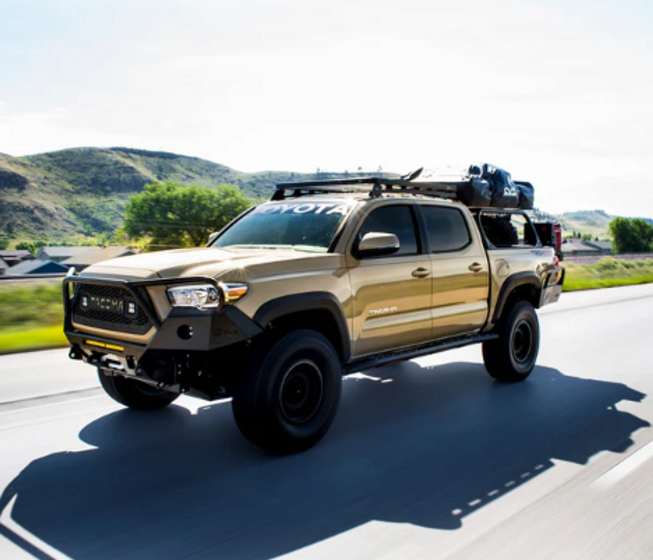 C4 Fabrication 1200-2116-DCSB-C4-DOM Rock Sliders for Toyota Tacoma 2016-2023 C4 Fabrication 1200-2116-DCSB-C4-DOM Rock Sliders for Toyota Tacoma 2016-2023