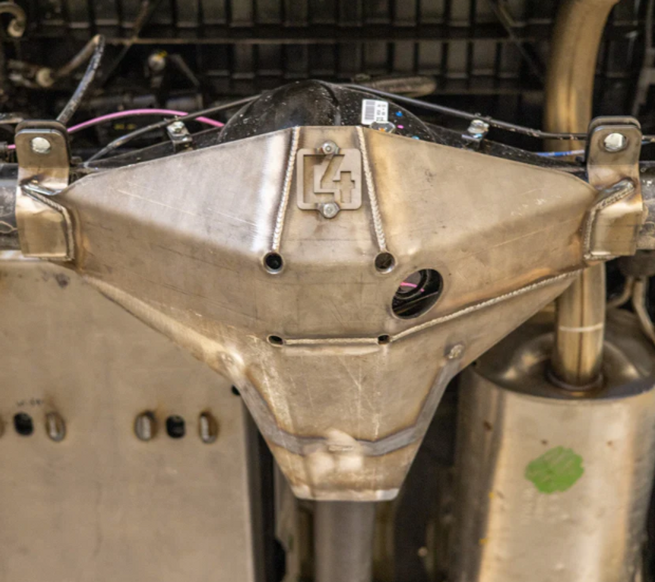 C4 Fabrication 1200-5116 Rear Differential Skid plate for Toyota Tacoma Gen 3 2016-2023 C4 Fabrication 1200-5116 Rear Differential Skid plate for Toyota Tacoma Gen 3 2016-2023