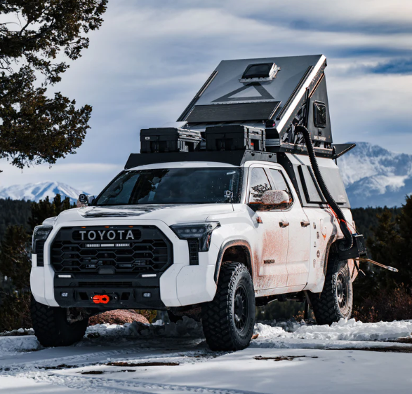 C4 Fabrication 1422-10200 Lo-Pro Winch Bumper for Toyota Tundra 2022+