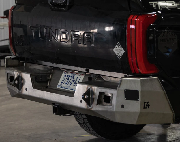 C4 Fabrication 1400-4222 Overland Series Rear Bumper for Toyota Tundra 2022+