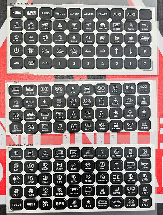 Infinite Offroad PWRCTRL Switch Panel Accessory Controller | RGB | Bluetooth