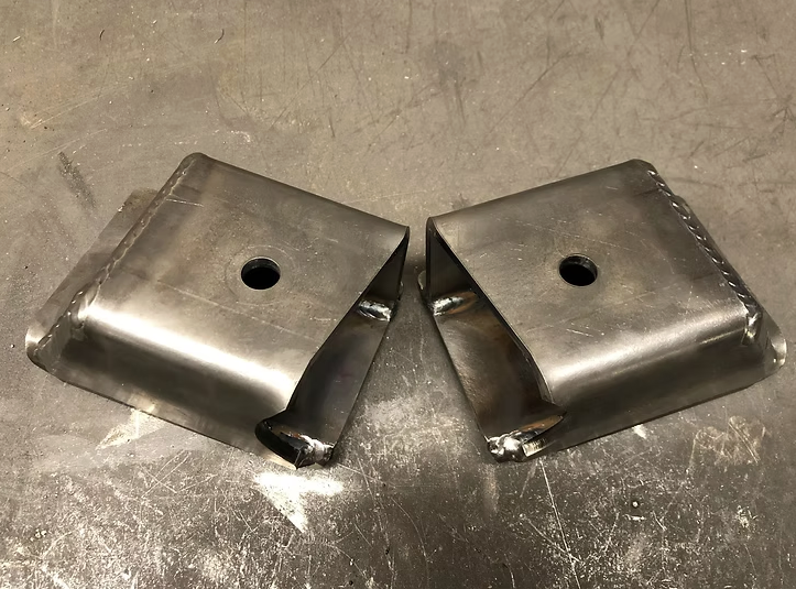 Outta Hand Fab FRM-RR-LWER-CA-MNT Frame Rear Lower Control Arm Mounts for Jeep Wrangler JK 2007-2018