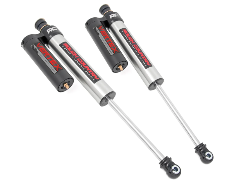 Rough Country 699004 Vertex 2.5 Reservoir Front Shocks 4.5-8" | Ford F-250 Super Duty 4WD (05+)