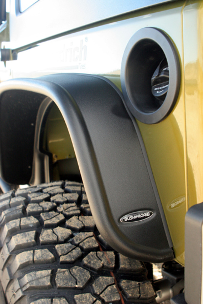 Bushwacker Flat Style Fender | 4 Door (Wrangler JK 2007-2018)