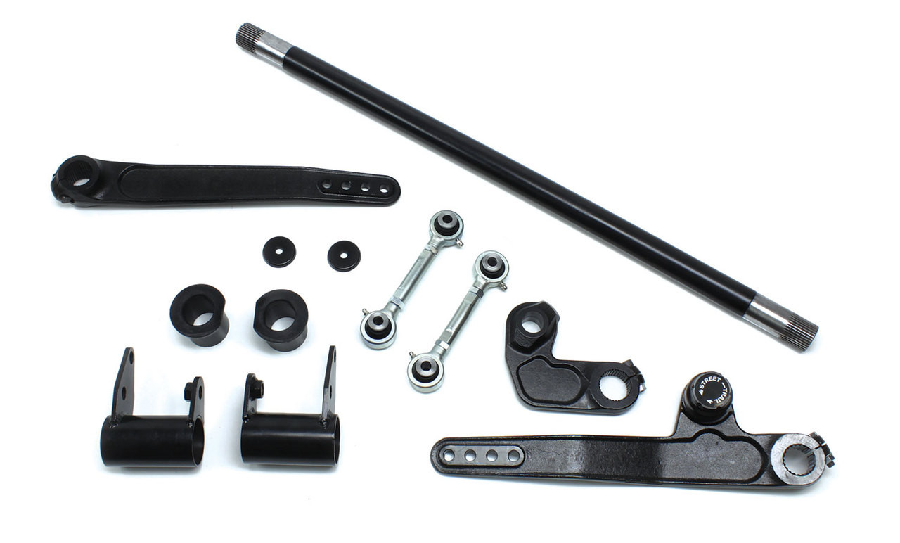 TeraFlex 1743610 0-3" Front Single Rate S/T Swaybar Kit for Jeep Wrangler TJ & LJ 1997-2006