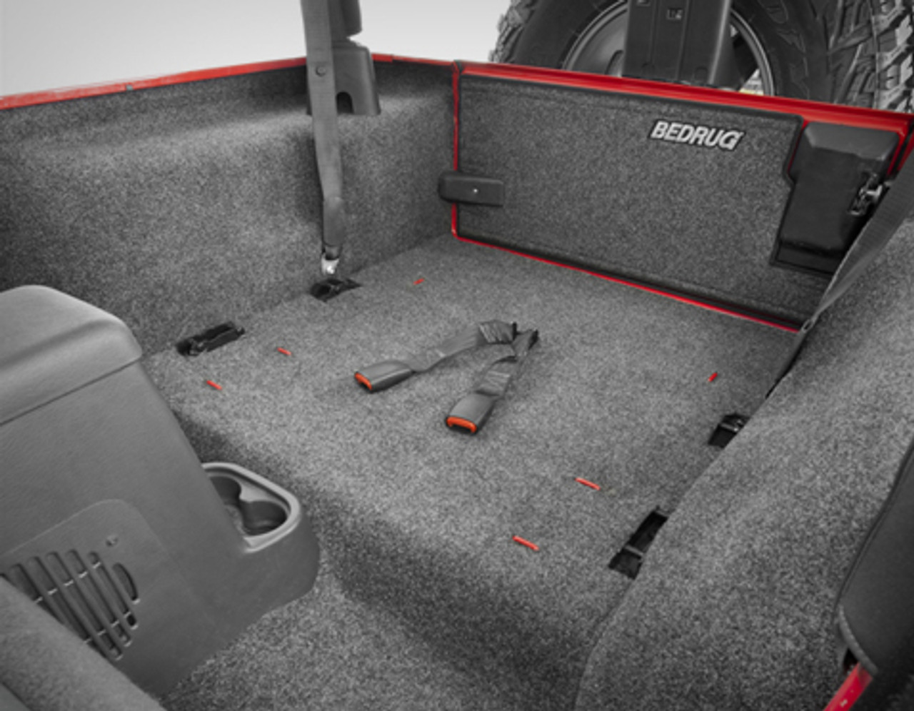 BedRug Rear Floor Liner for TJ