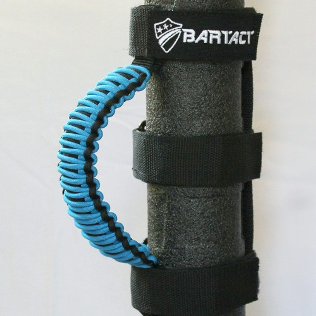 Bartact 550 Paracord Universal Roll Bar Grab Handle in cosmos/Hydro Blue