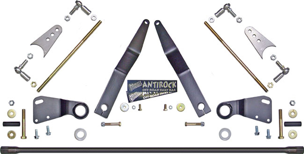 RockJock CE-9900TJRA Rear Antirock Sway Bar Kit in Aluminum for Wrangler TJ/LJ 1997-2006