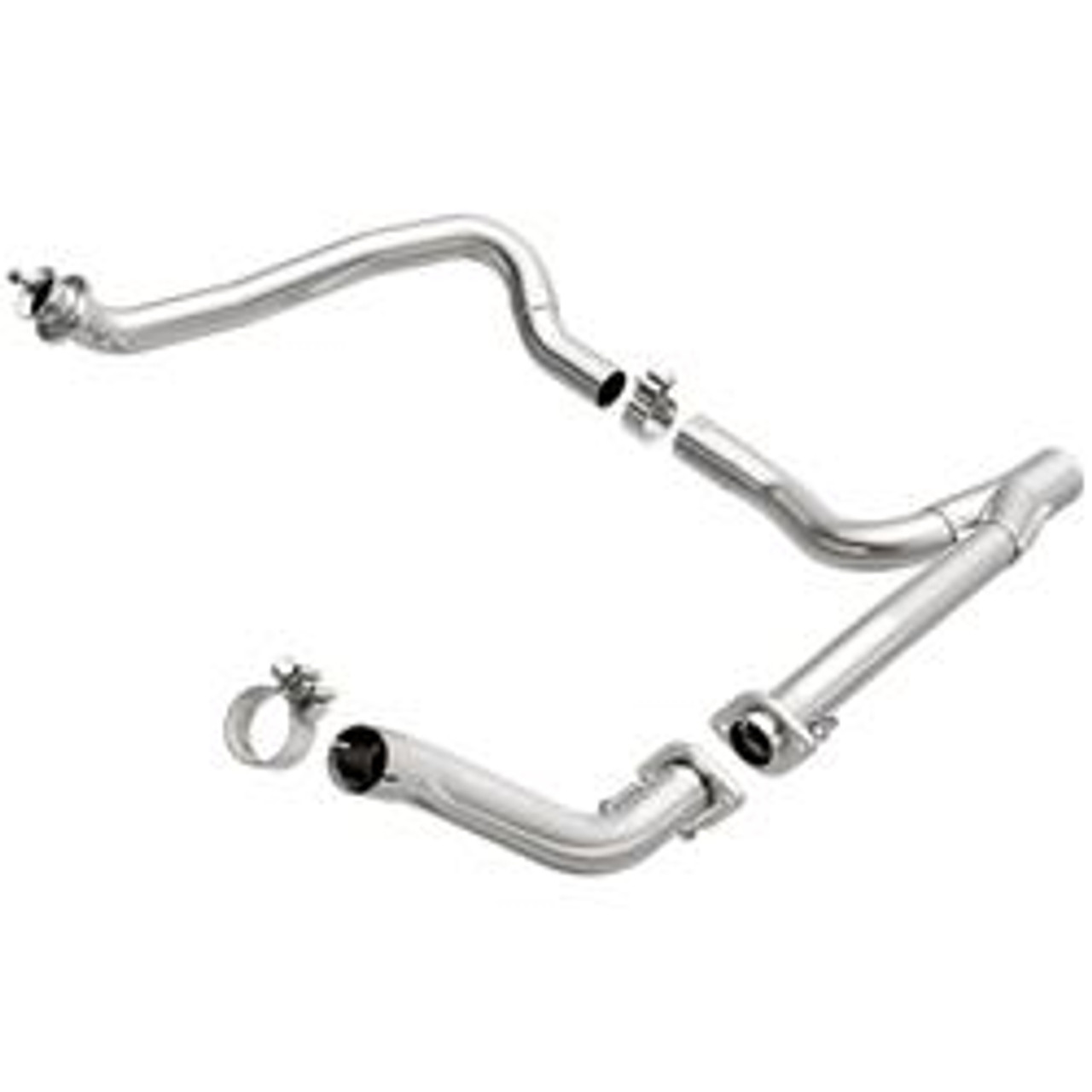 Magnaflow 19211 Loop Delete Y Pipe Exhaust in Stainless Steel for Jeep Wrangler JK 2012-2016