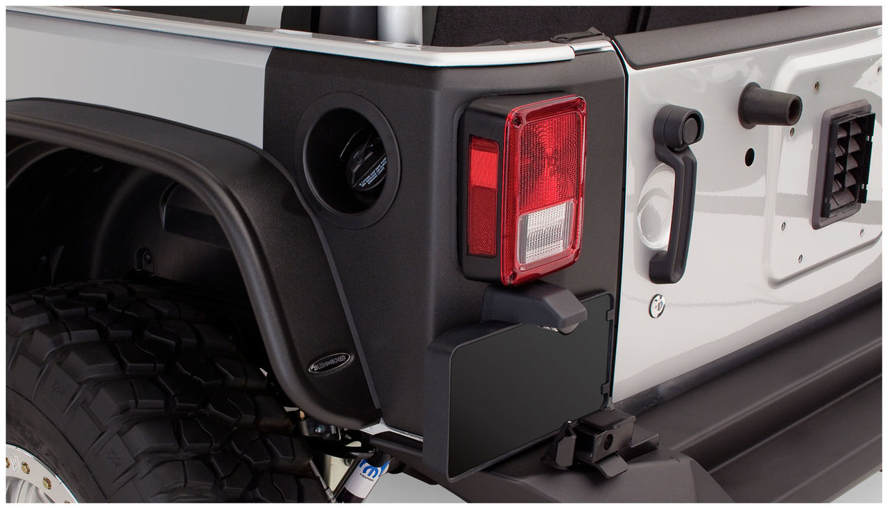 Bushwacker TrailArmor Rear Corner Guards | 2 Door (Wrangler JK 2007-2018)