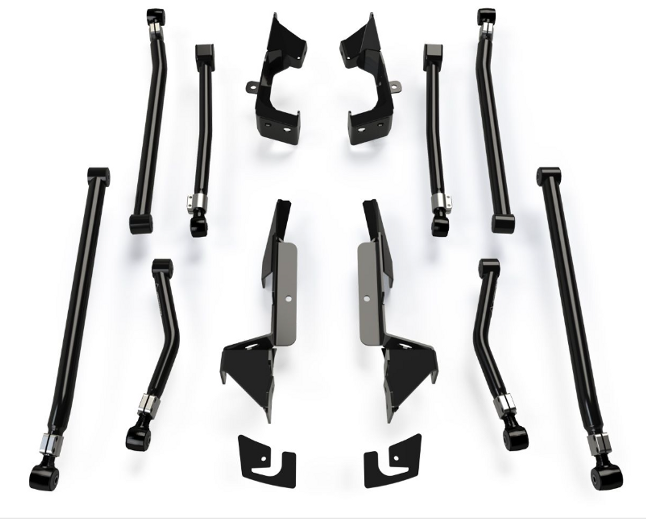 TeraFlex 1315010 Alpine Long Control Arm & Bracket Upgrade Kit 3-6" Lift for Jeep Wrangler JK 2007-2018