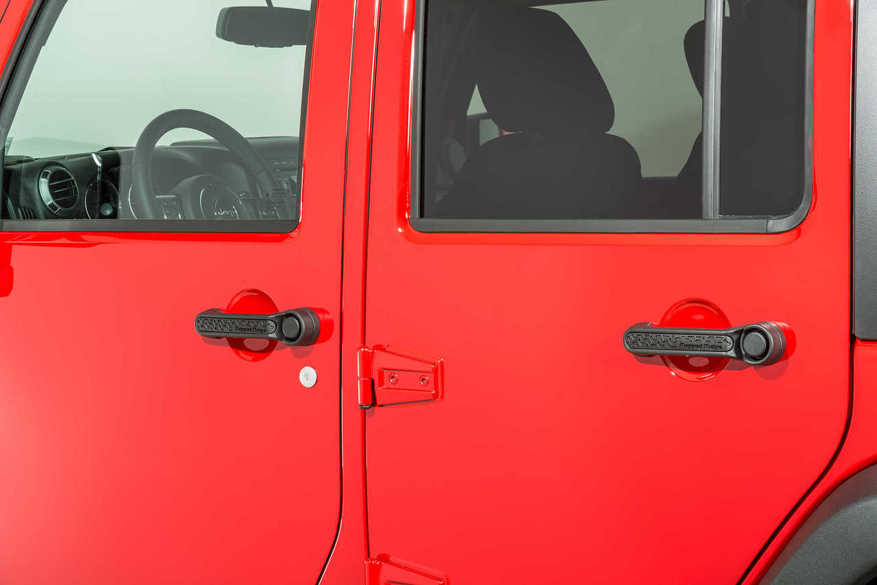 Rugged Ridge  Elite Door Handle Inserts JK 4 Door | Offroad Elements