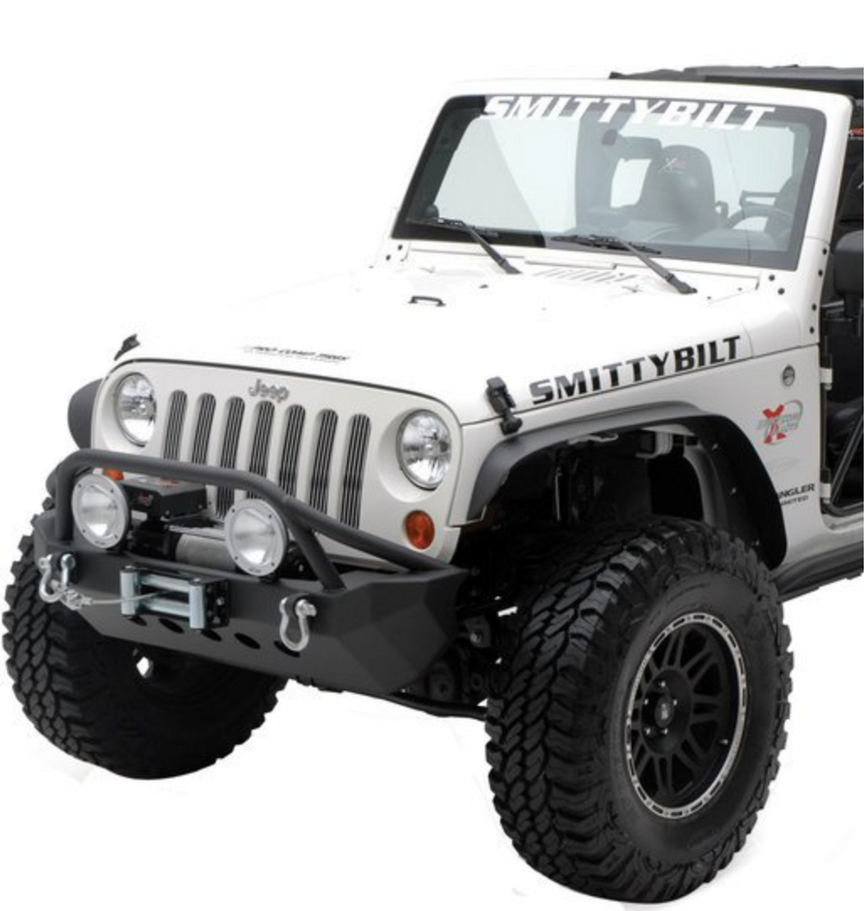 Smittybilt 76806 XRC Front Winch Bumper for Jeep Wrangler JK 2007-2018