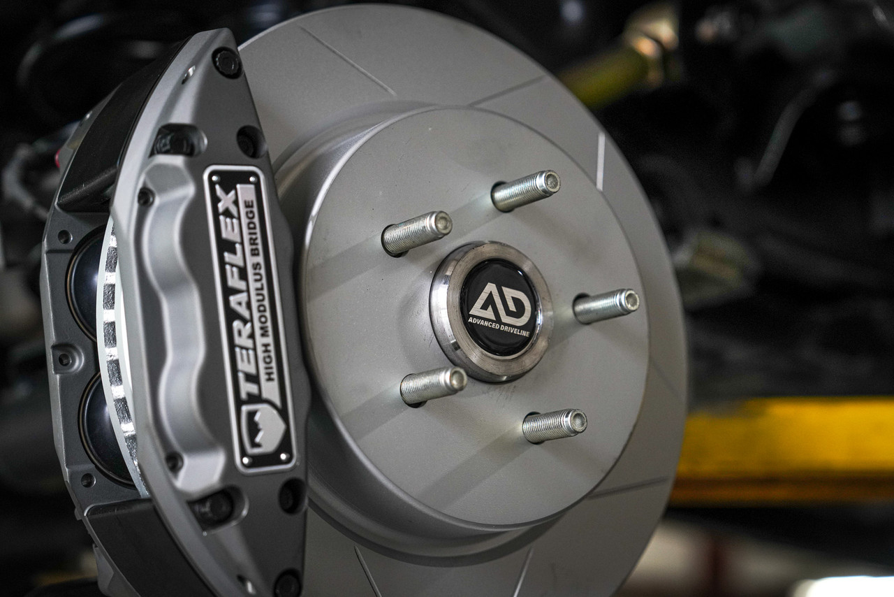 Delta Brake Module TeraFlex 4403450 Delta Brake Kit Front & Rear 5x5 Pattern Wrangler JK & JL