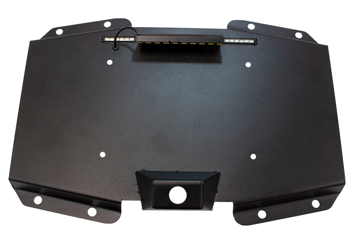 Kentrol 80718 Backside License Plate Mount with LEDs for Jeep Wrangler JL 2018+
