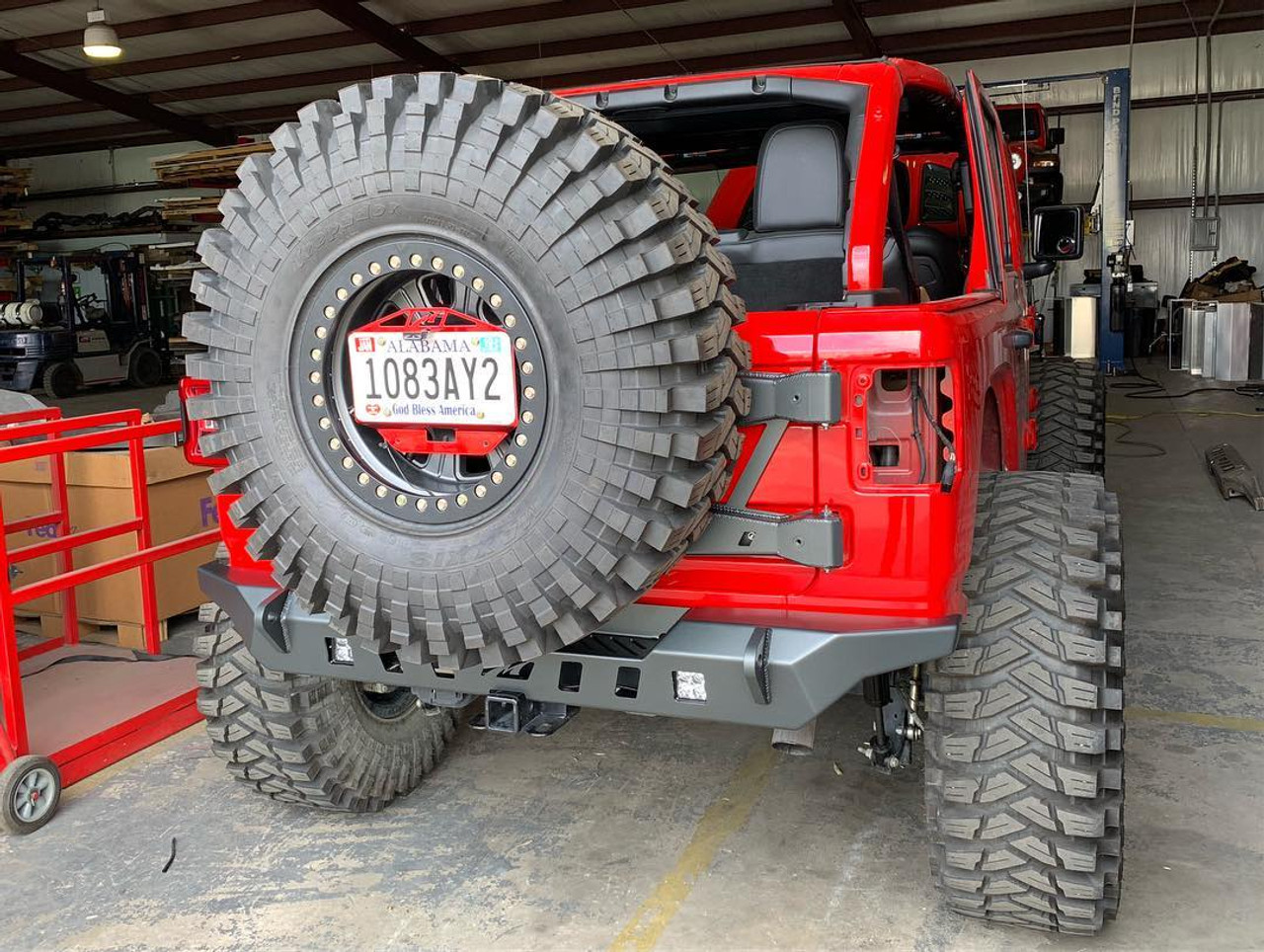 Motobilt MB1089 Tire Carrier for Jeep Wrangler JL 2018+