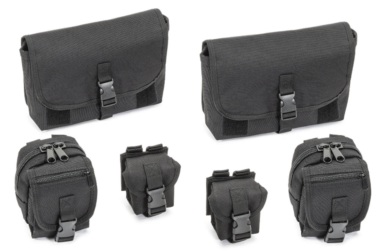 Rugged Ridge 12113.01 MOLLE Storage Bag System for Jeep Wrangler JL & Gladiator JT 2018+