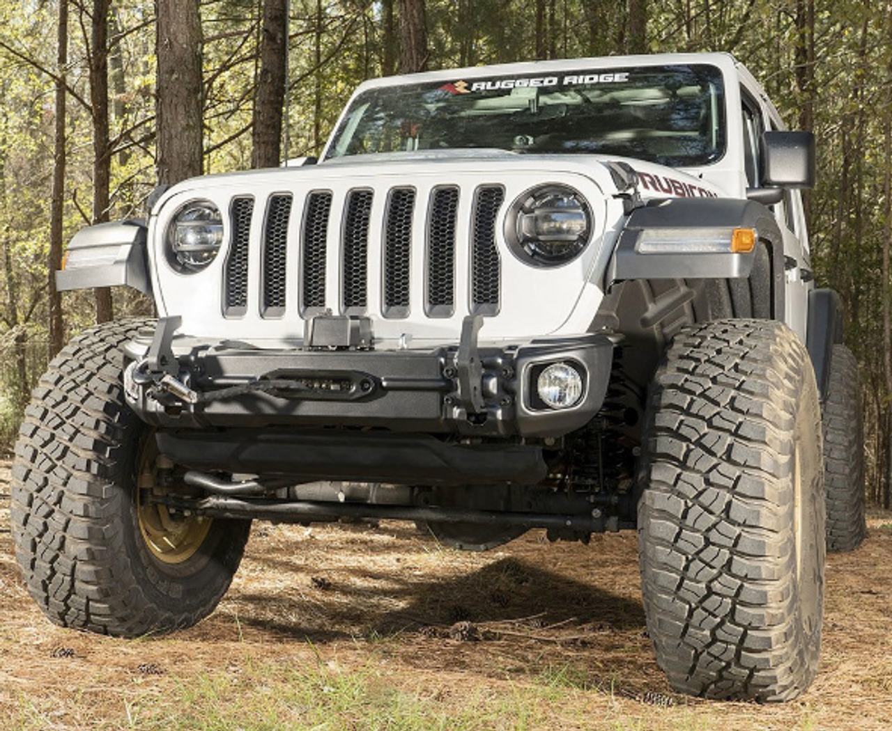 Rugged Ridge 11549.04 Arcus Front Bumper for Jeep Wrangler JL & Gladiator JT 2018+