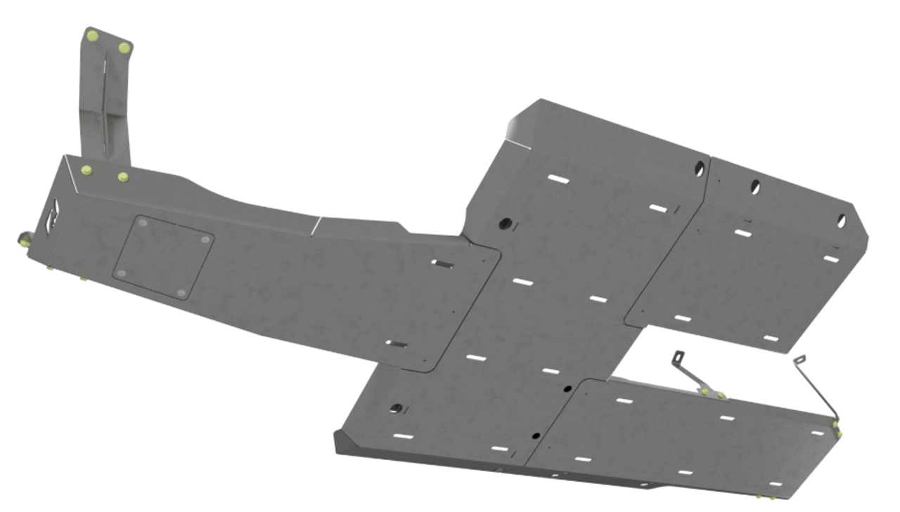 Motobilt MB1099 Skid Plate System for Jeep Wrangler JL 4 Door 3.6L