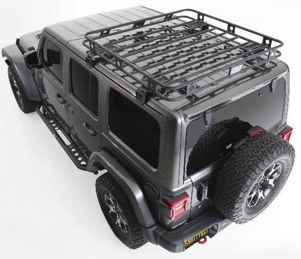 Smittybilt 45454JL Defender Roof Rack for Jeep JL 4 Door and JT 2018+