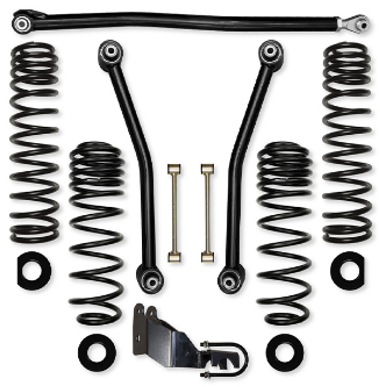 Rock Krawler JL35AS-4 3.5" Adventure Series 1 Suspension System for Jeep Wrangler JL 4 Door 2018+