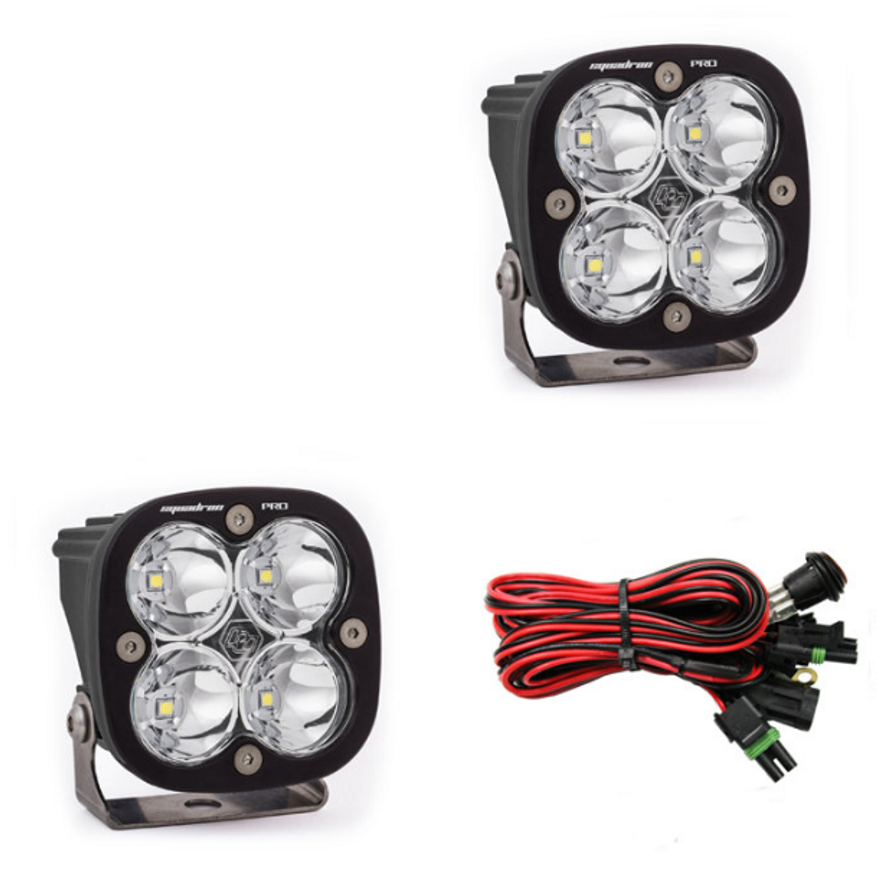 Baja Designs 49-7801 Sqaudron Pro Spot LED Light Pair