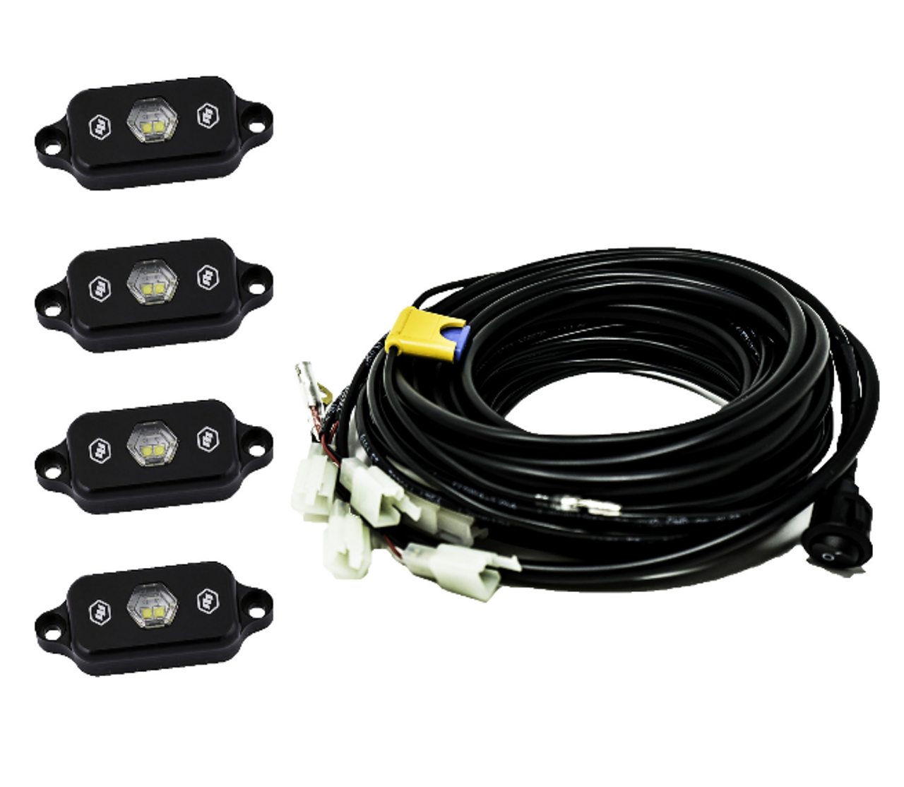 Baja Designs 447059 LED Rock Light Kit for Jeep Wrangler JL 2018+